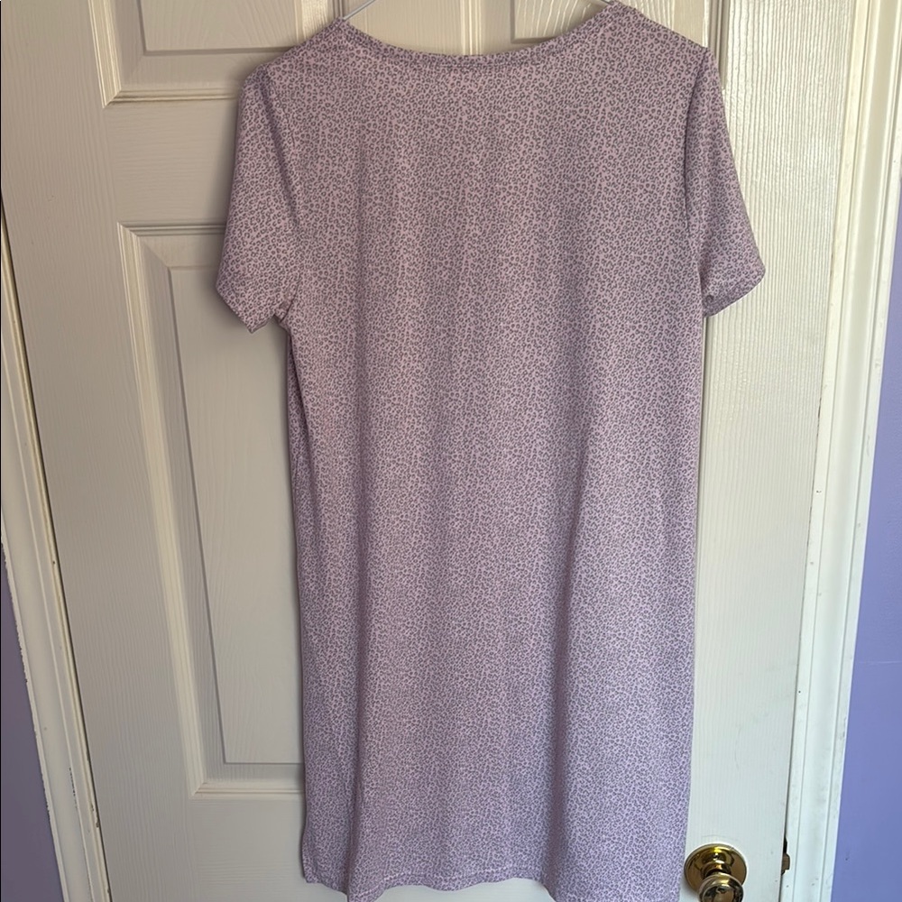 Rae Dunn Pink Leopard Print Top - Picture 5 of 5